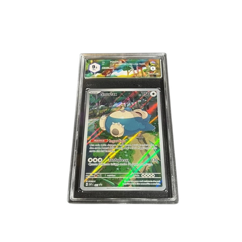 Snorlax Promo Set Allenatore 151 GRAAD9.5