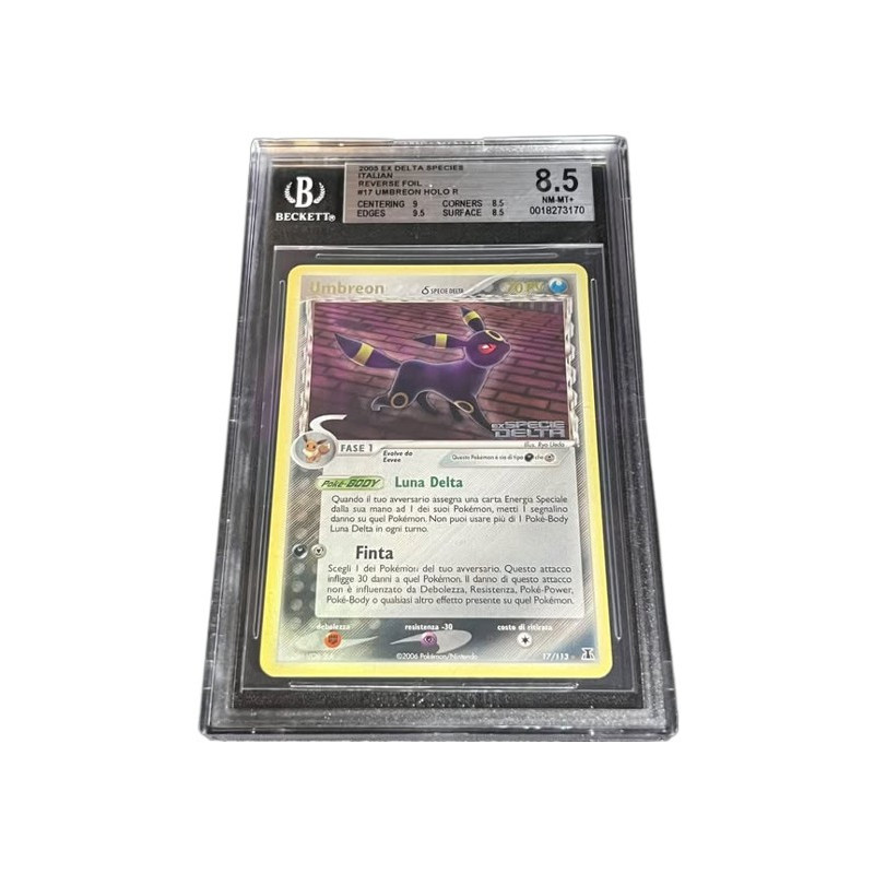 Umbreon stamped - Ex specie delta  BGS8.5