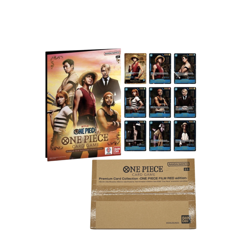 Carte One Piece - Premium Card Collection Live Action Edition, tratte dalla serie Netflix dedicata a One Piece.