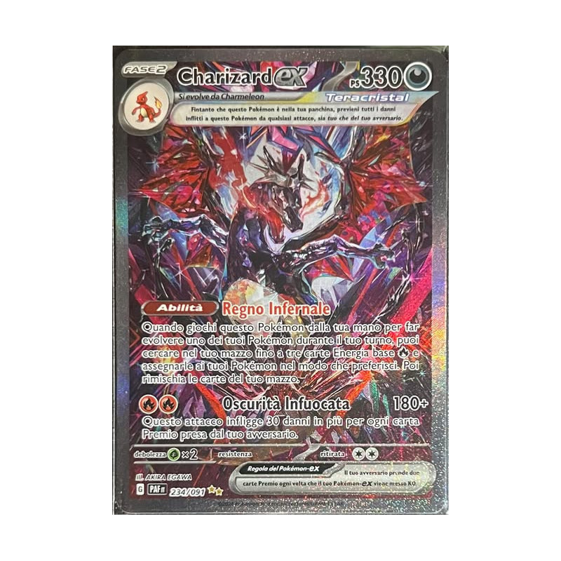 Charizard ex Teracristal Destino di paldea